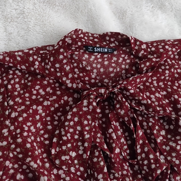 🏵️ Shein Floral Dress S - Picture 2 of 6